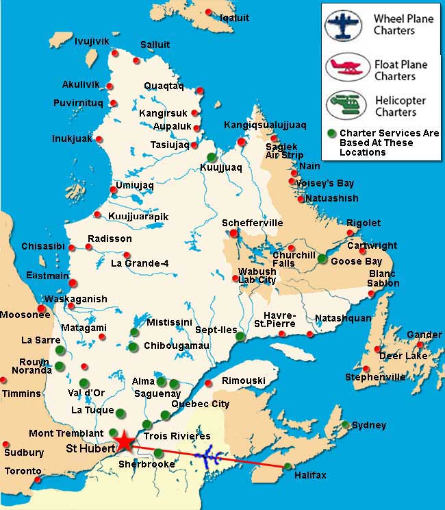 Halifax Charter Flights